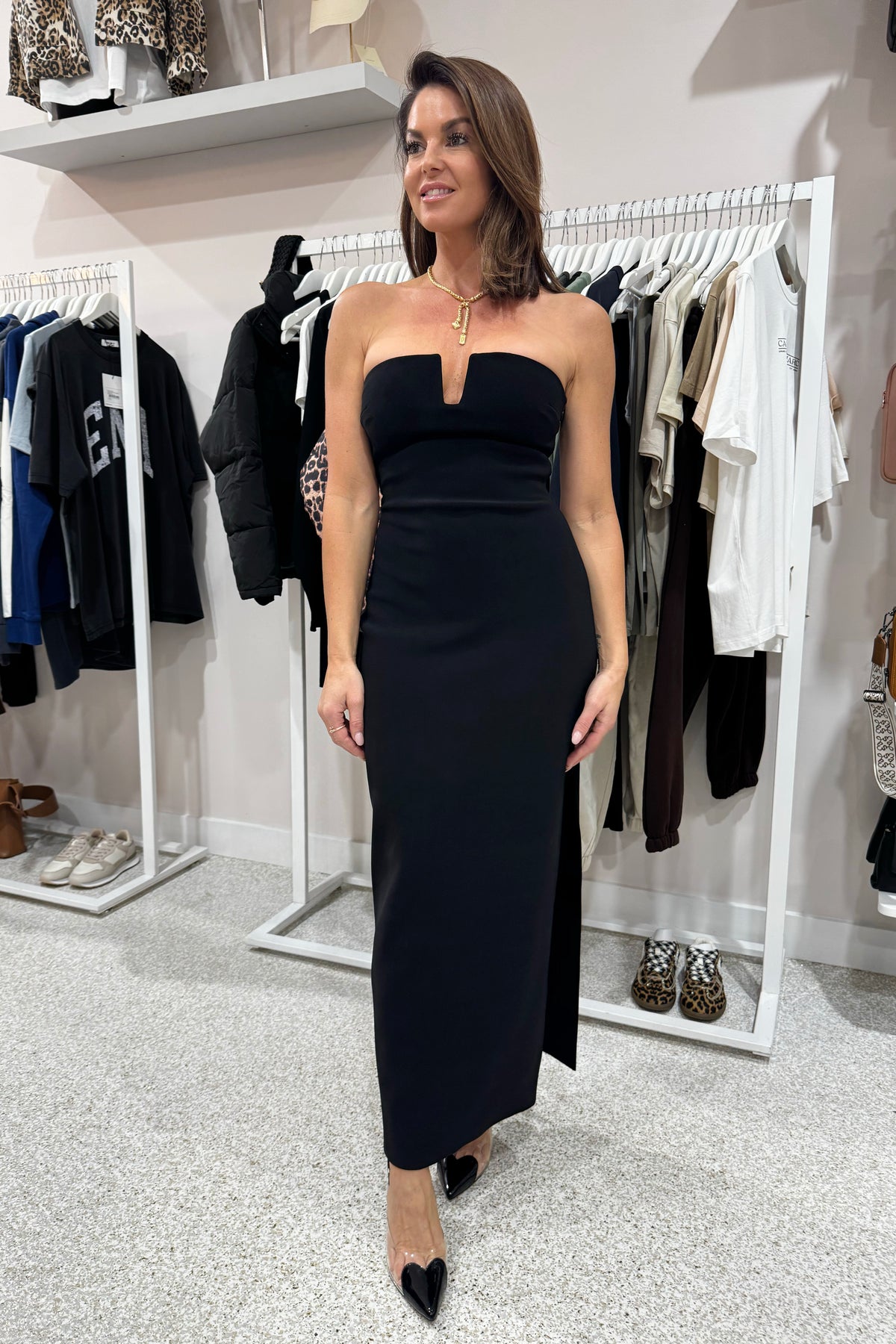 Bec + Bridge Rafi Strapless Dress | Black