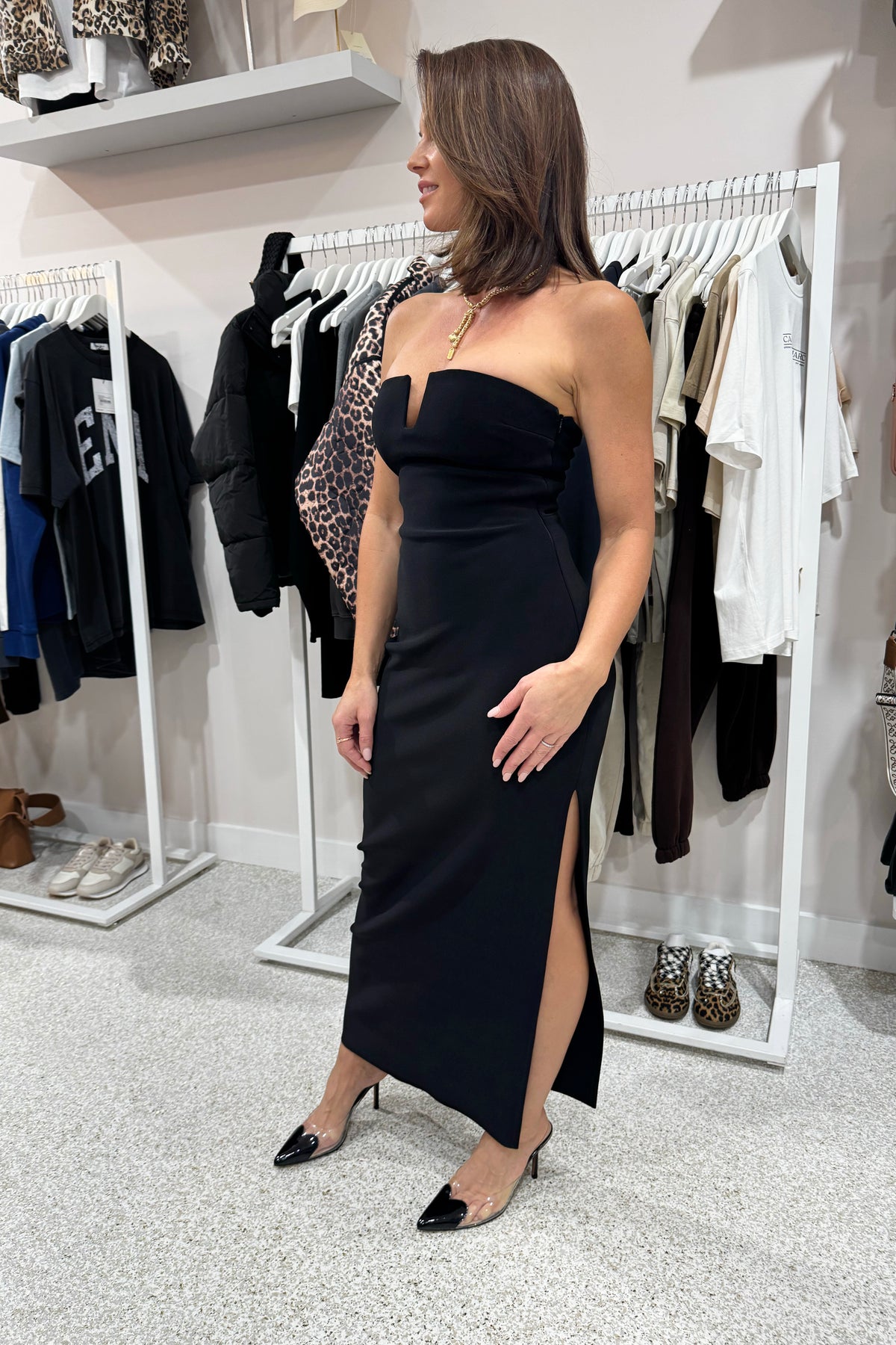 Bec + Bridge Rafi Strapless Dress | Black