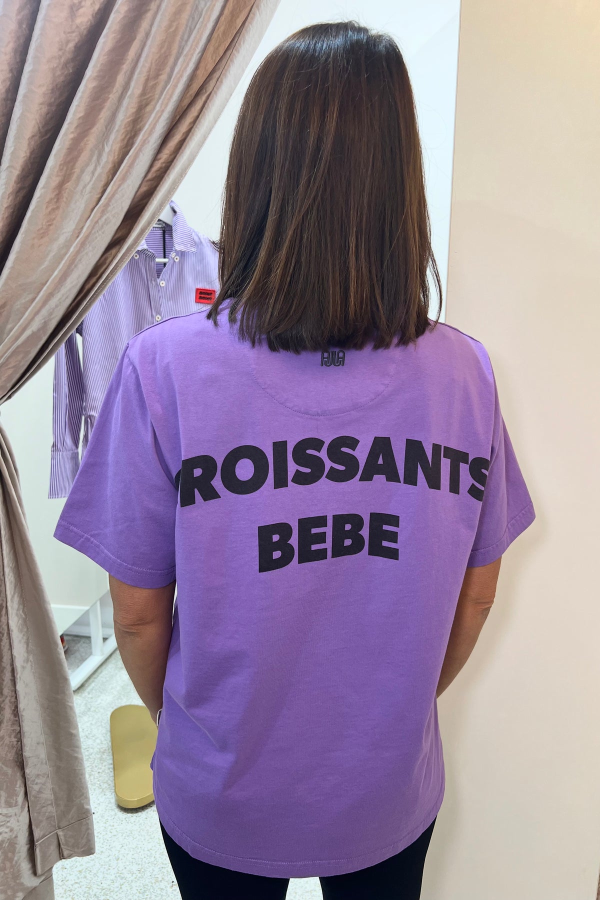 Araminta James Bebe Tee | Washed Violet