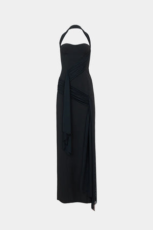 Misha The Torrent Suiting Dress | Black