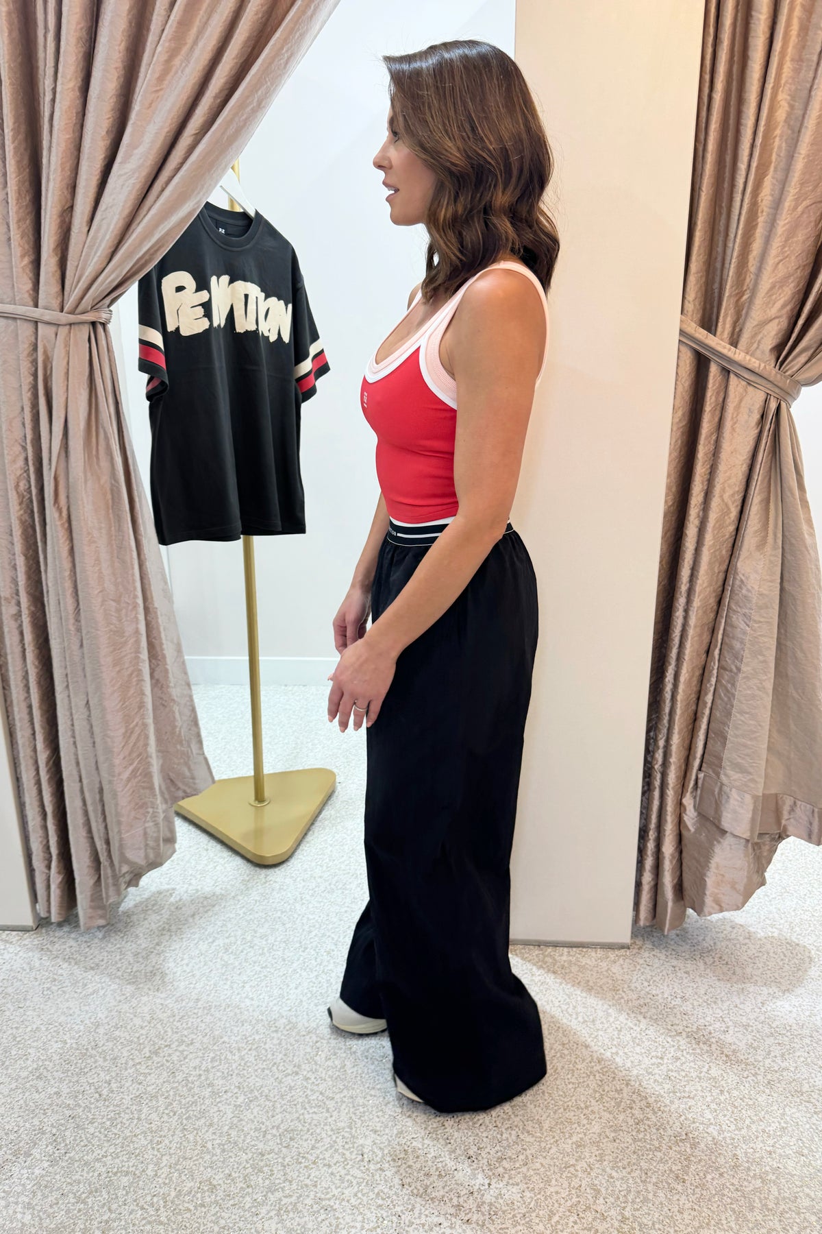 P.E Nation Forward Tank | Strawberry