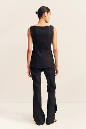 Shona Joy Kasbah Side Split Pant | Black