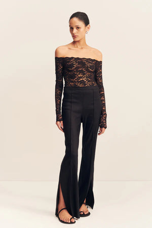 Shona Joy Kasbah Side Split Pant | Black