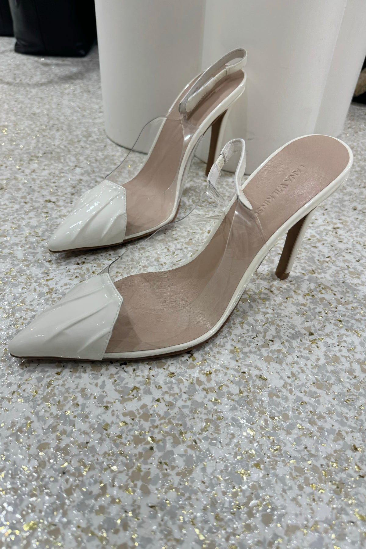 Lana Wilkinson Romy Heel | White