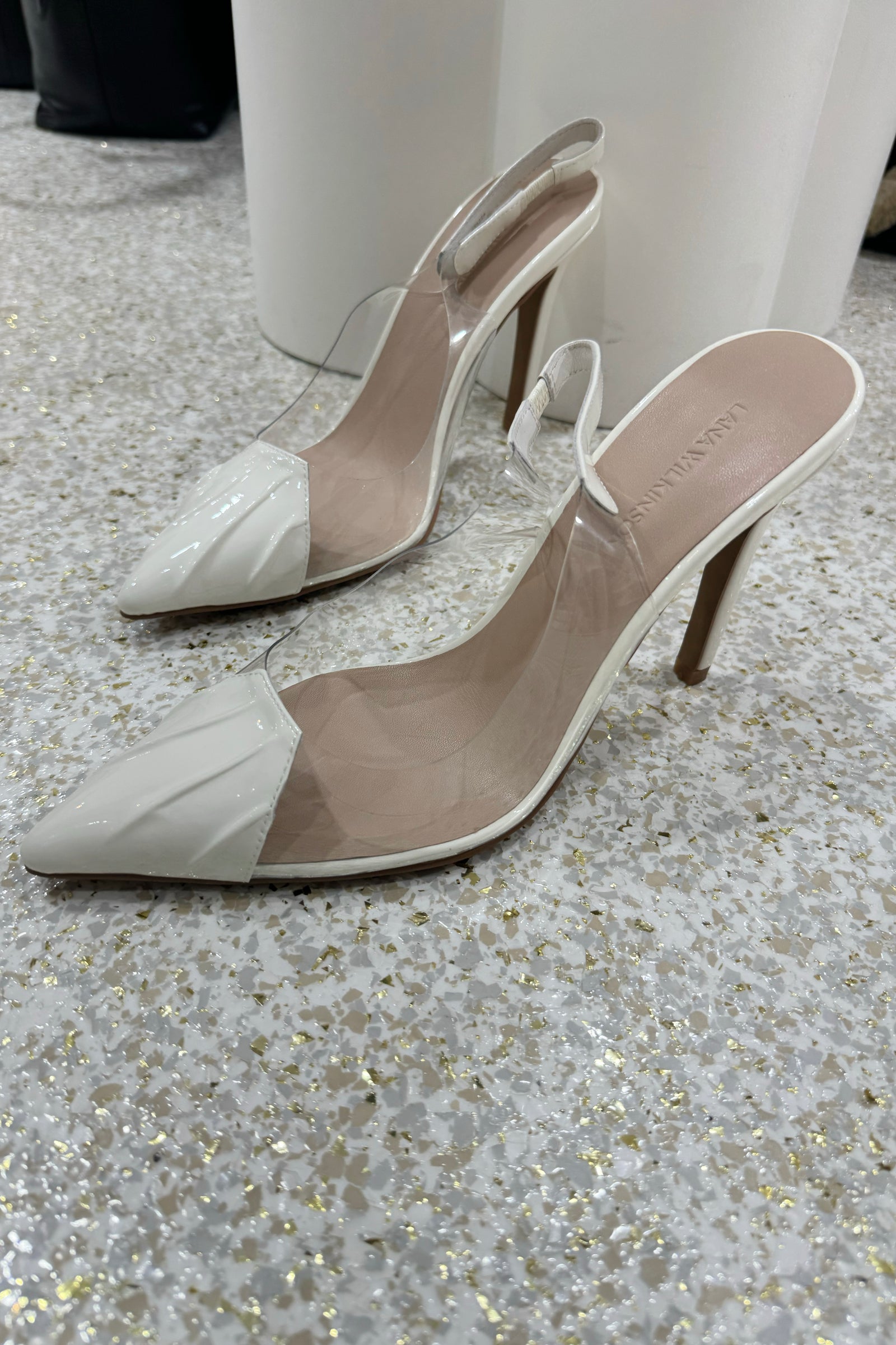 Lana Wilkinson Romy Heel | White