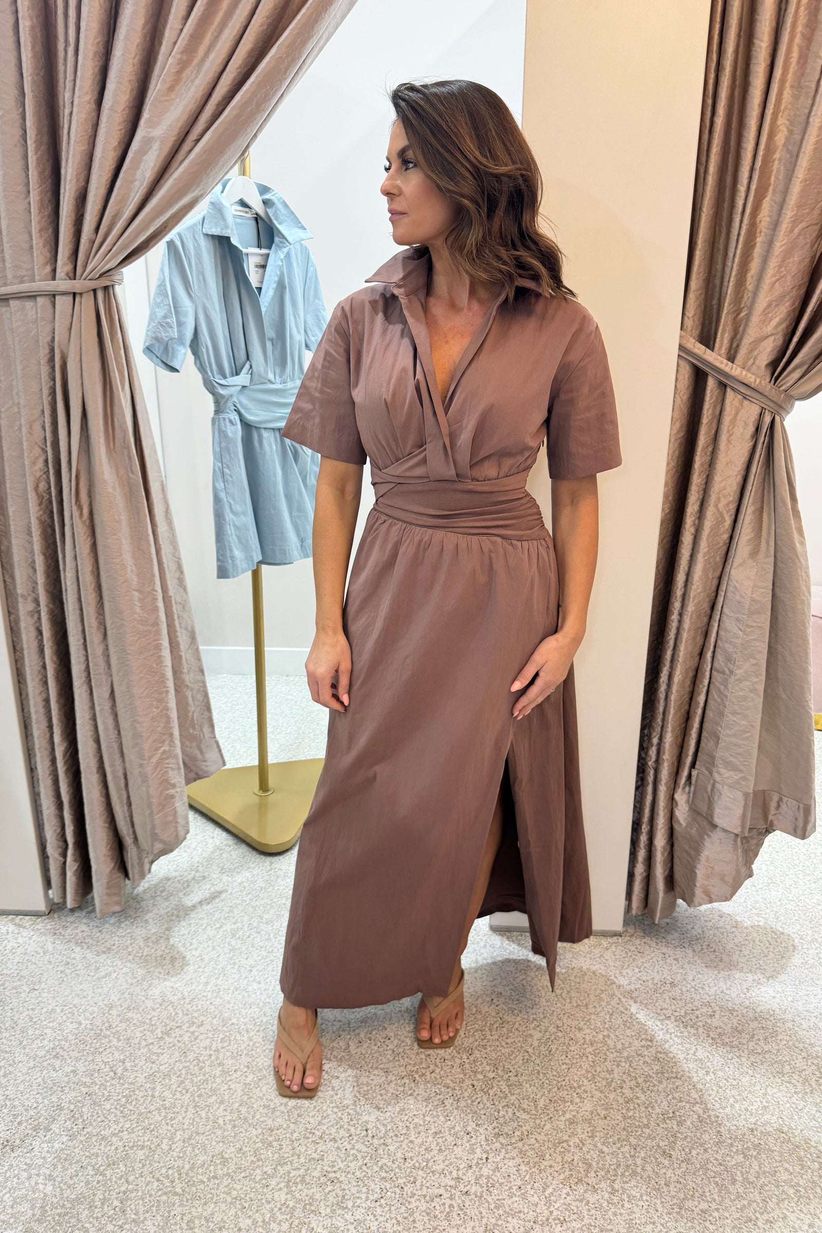 Sovere Studio Atlas Maxi Dress | Mocha