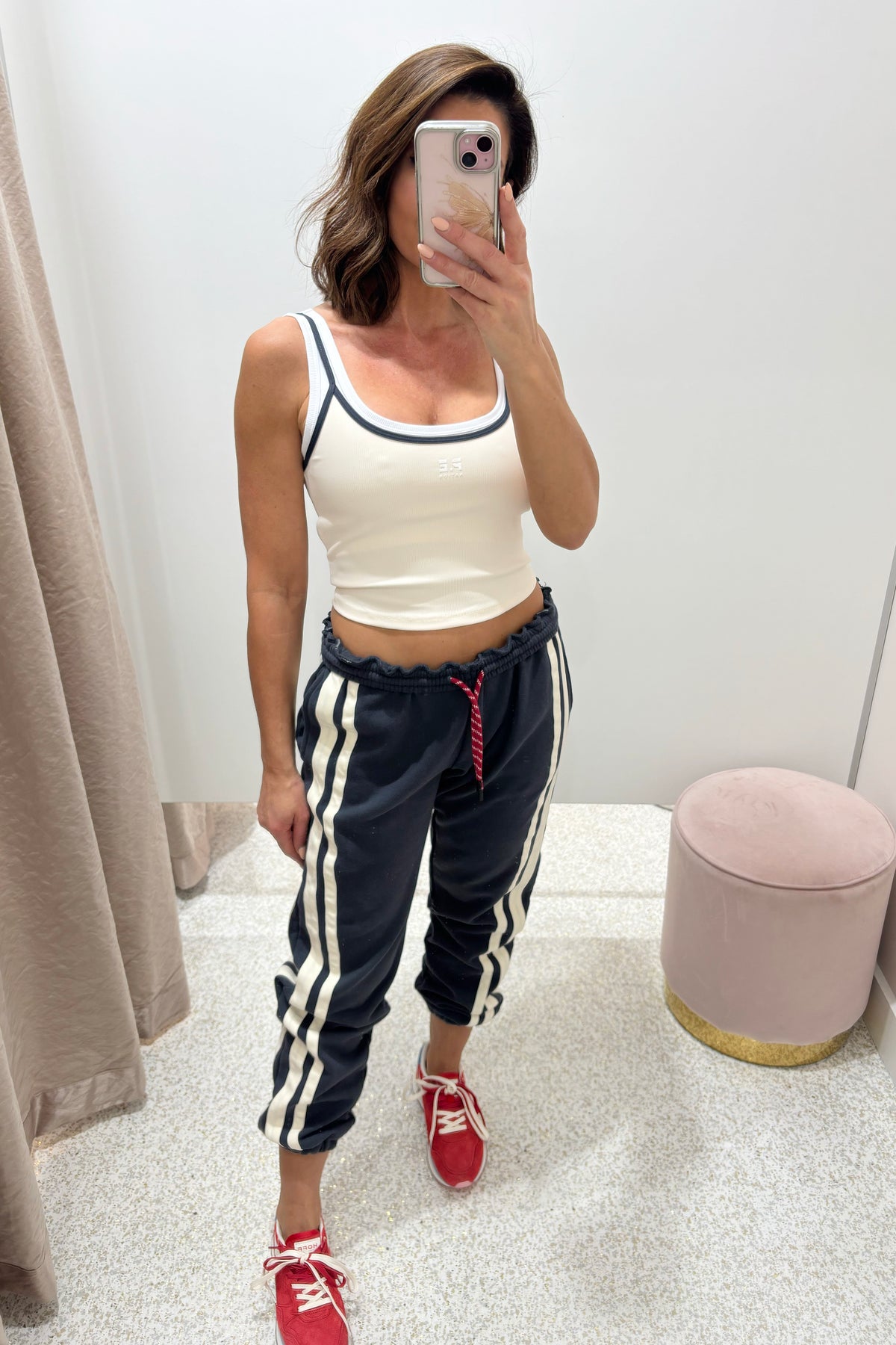 Araminta James Bisous Track Pant | Noir