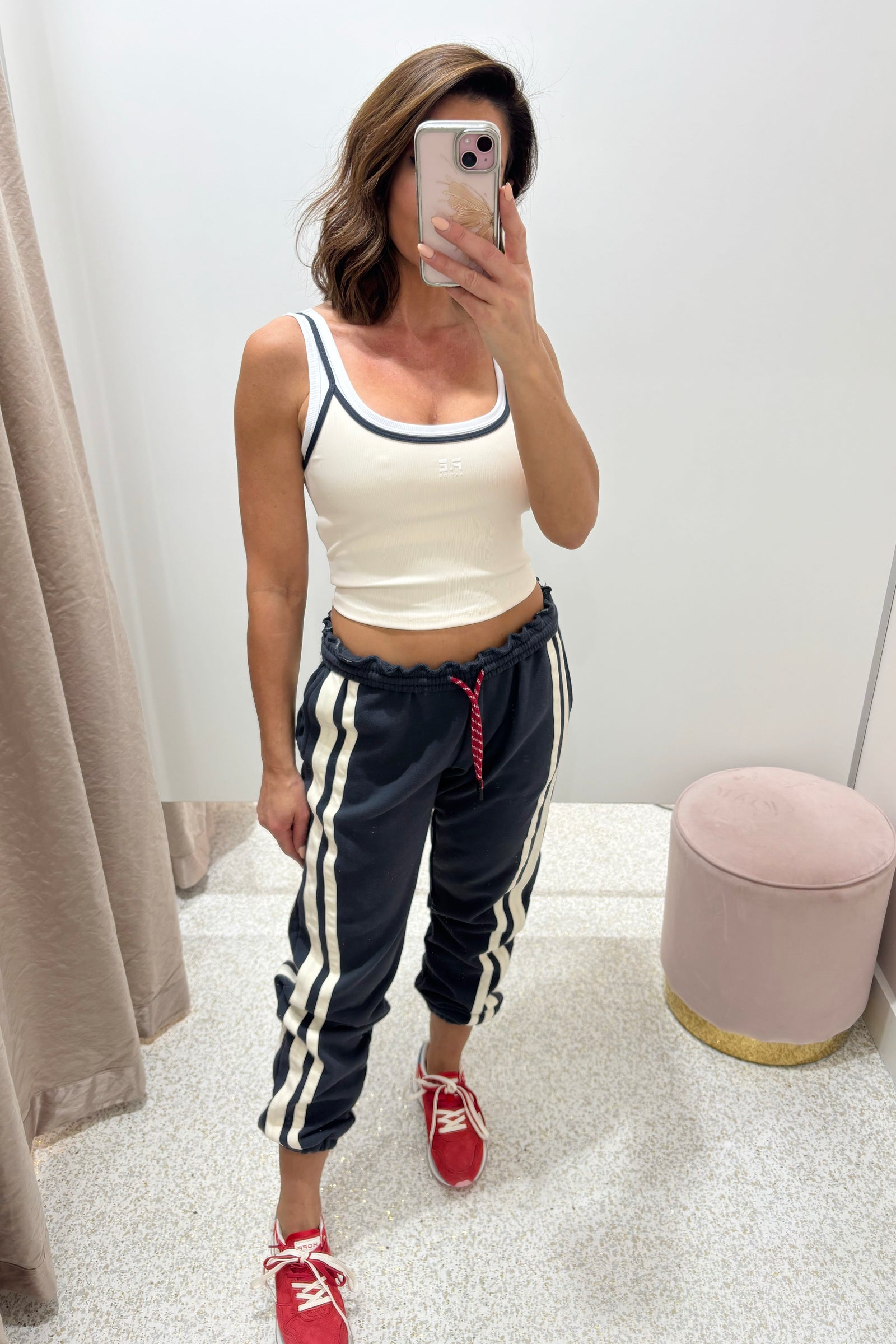 Araminta James Bisous Track Pant | Noir