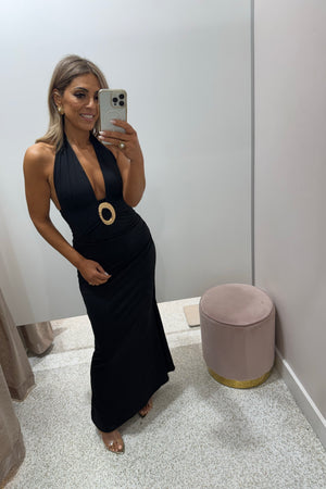 Chosen By Fifi & Annie The Charlize Maxi Dress | Black