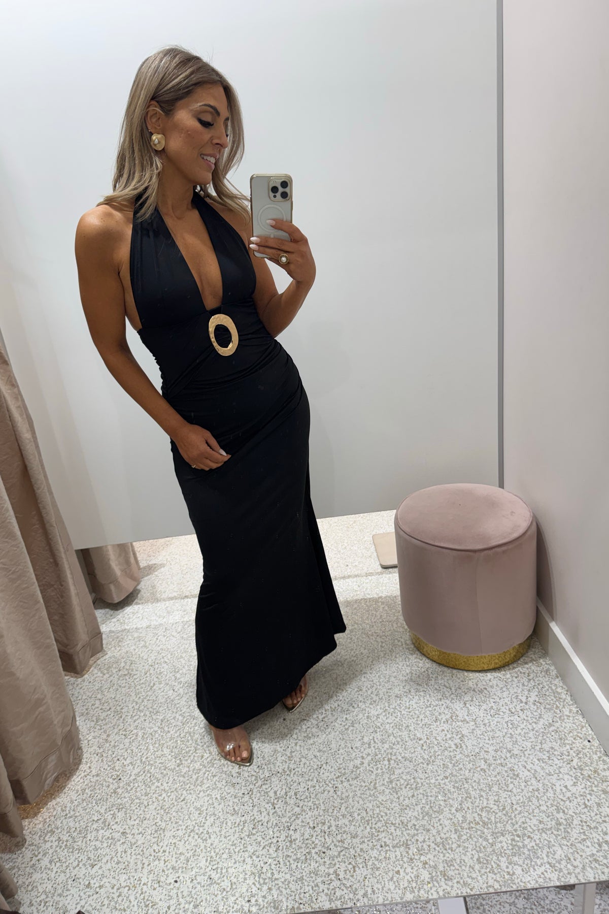 Chosen By Fifi & Annie The Charlize Maxi Dress | Black