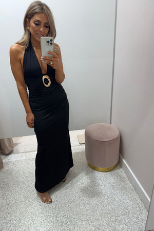 Chosen By Fifi & Annie The Charlize Maxi Dress | Black