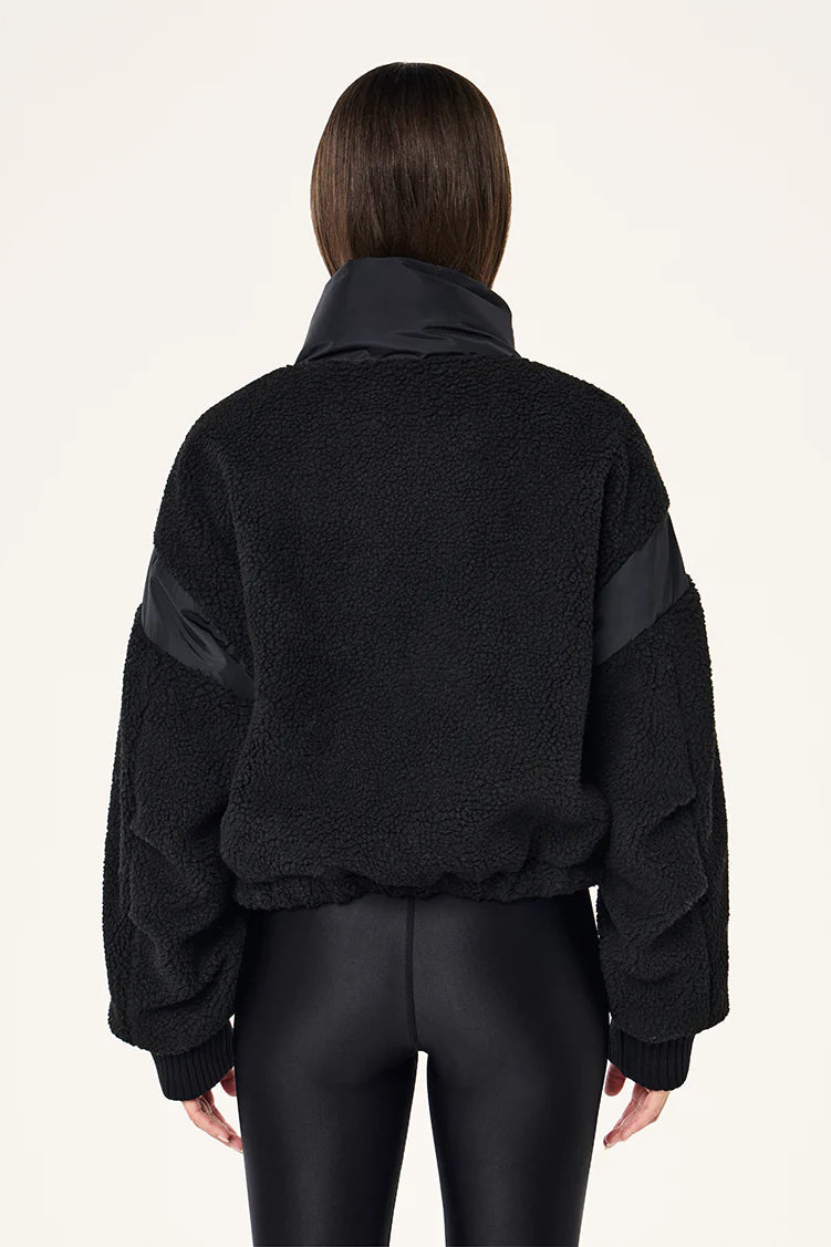 P.E Nation District Crop Jacket | Black