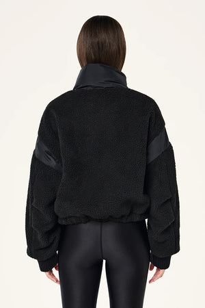 P.E Nation District Crop Jacket | Black