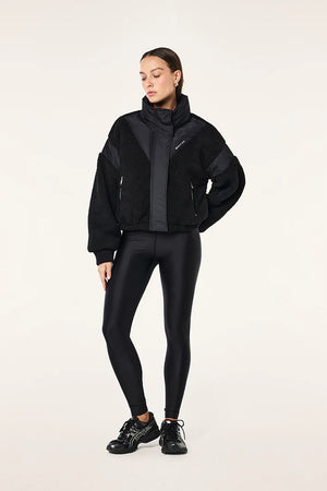 P.E Nation District Crop Jacket | Black