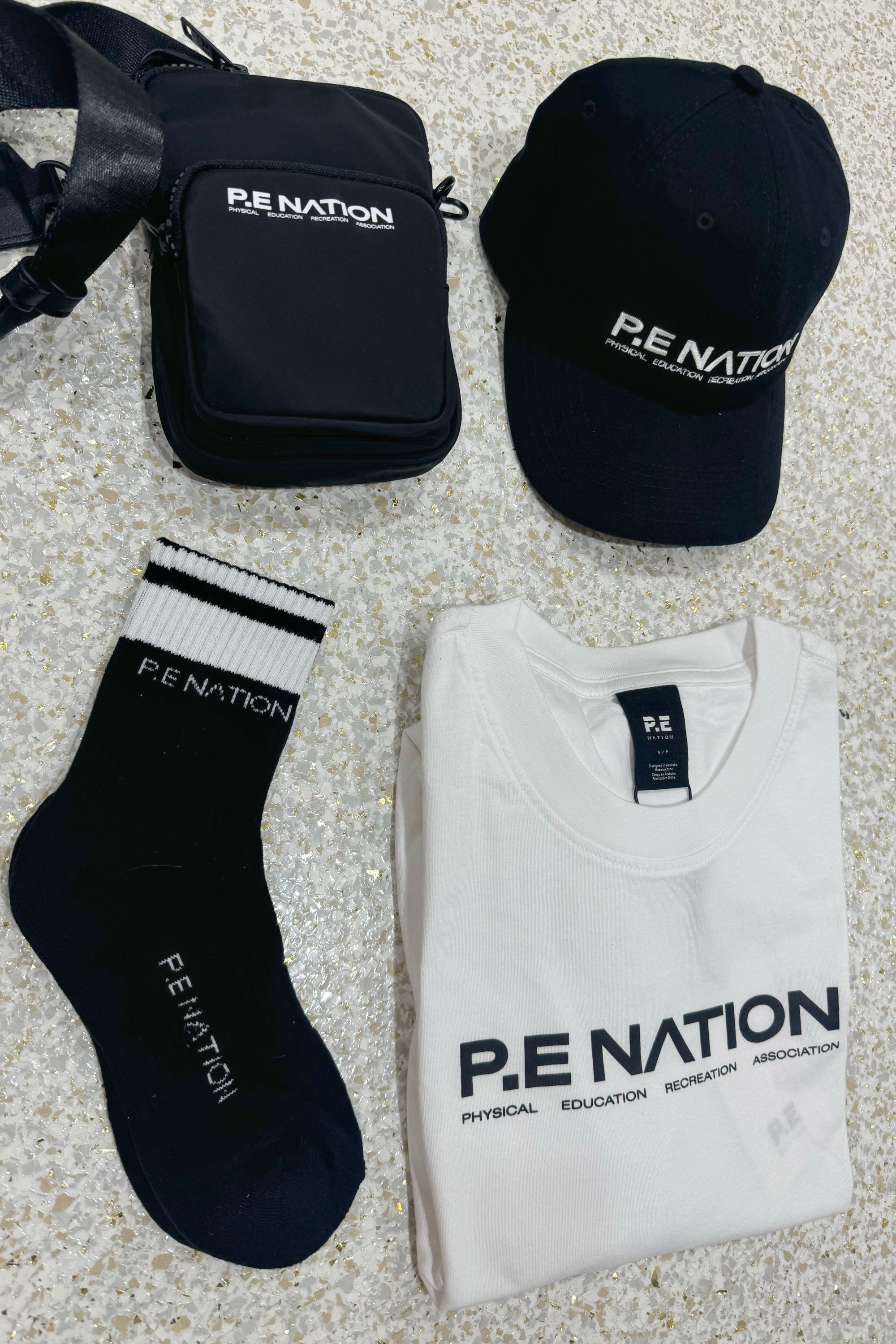 P.E Nation Homage Cross Body Bag | Black