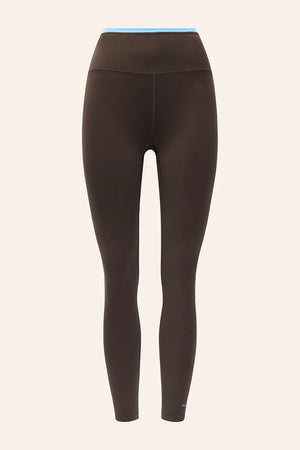 P.E Nation Vita Full Length Legging | Coffee/Marina