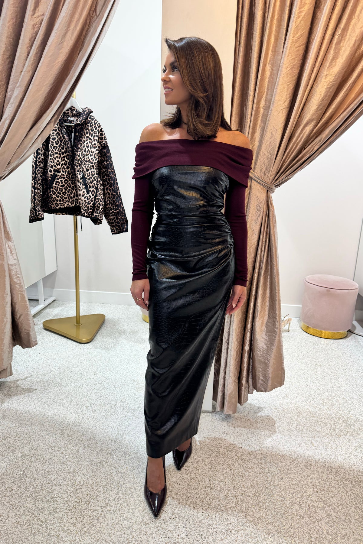 Mossman Salt Water Dress | Black