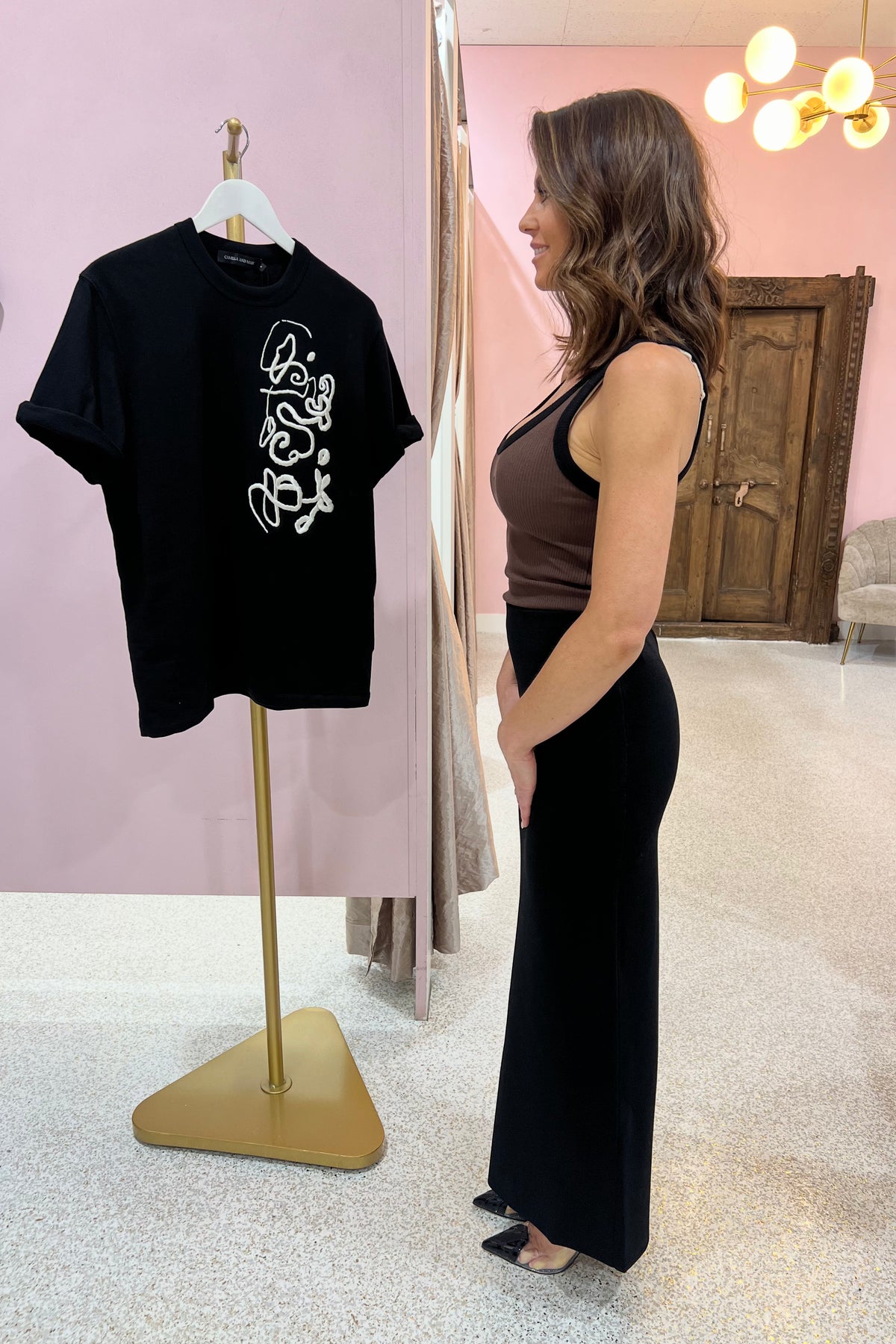 Acler Heydon Midi Skirt | Black