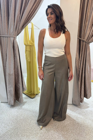 Shona Joy Asher Wide Leg Pant | Rock