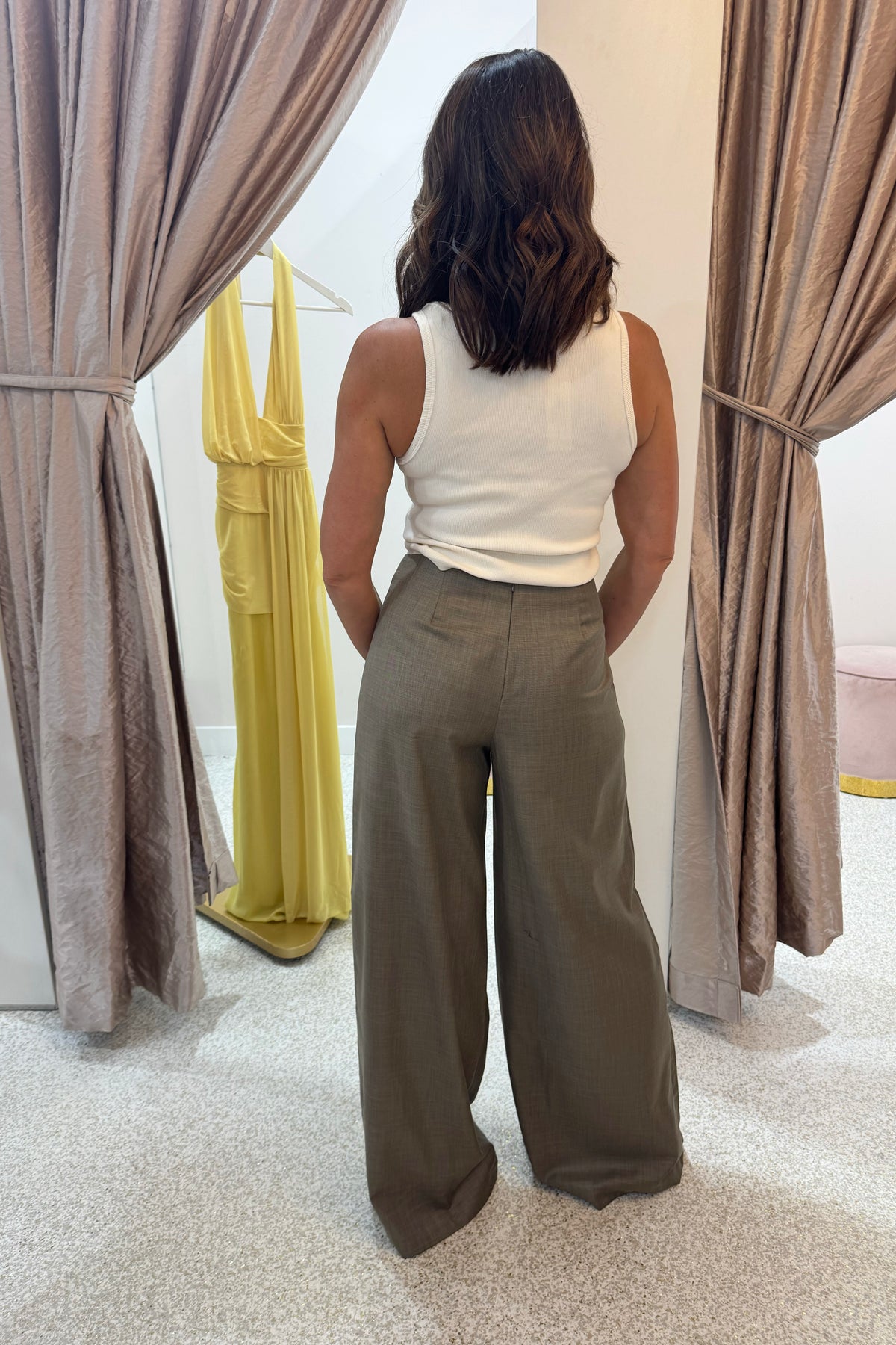 Shona Joy Asher Wide Leg Pant | Rock