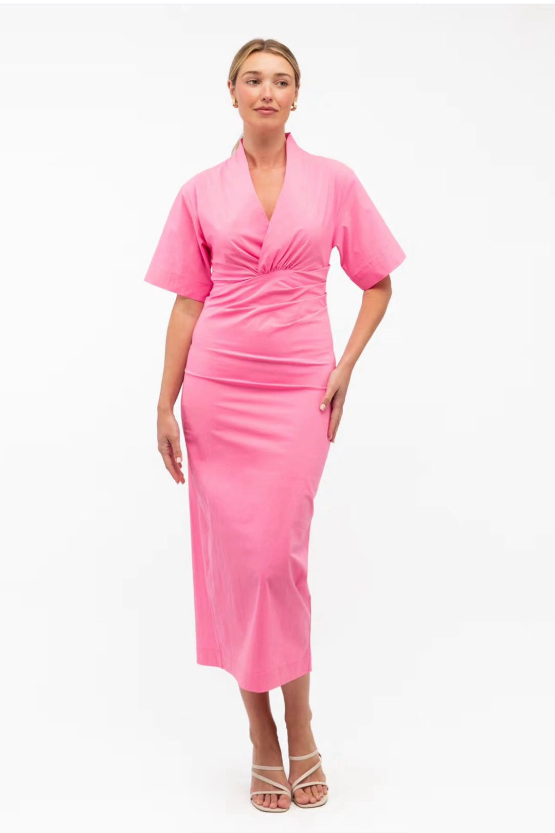 Chosen By Fifi & Annie The Marcelle Midi Dress | Blossom