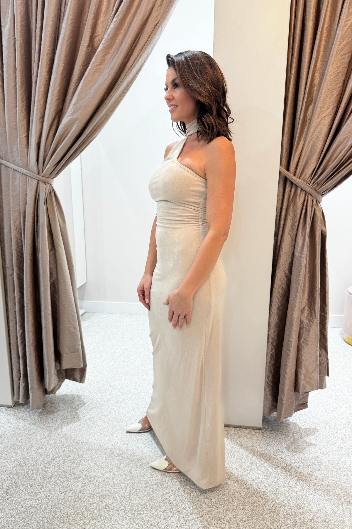 Ownley Guiliana Maxi Dress | Sand