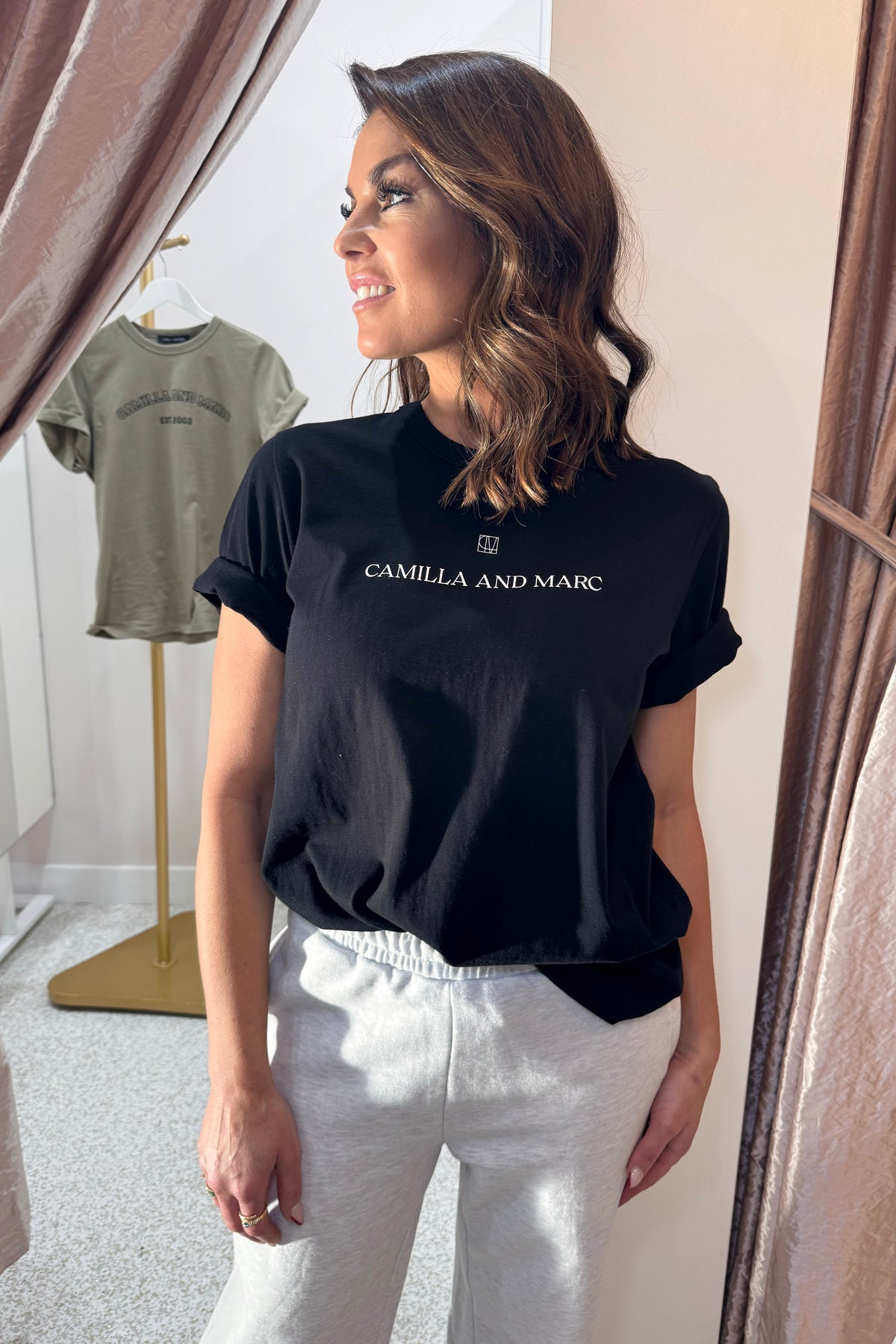 C&M Camilla & Marc Grayson Tee | Black