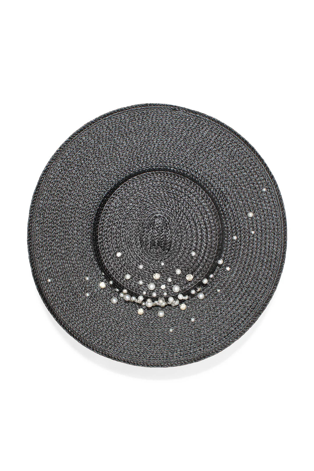 Morgan & Taylor Celia Plate Hate | Black || BEST SELLER BACK IN STOCK