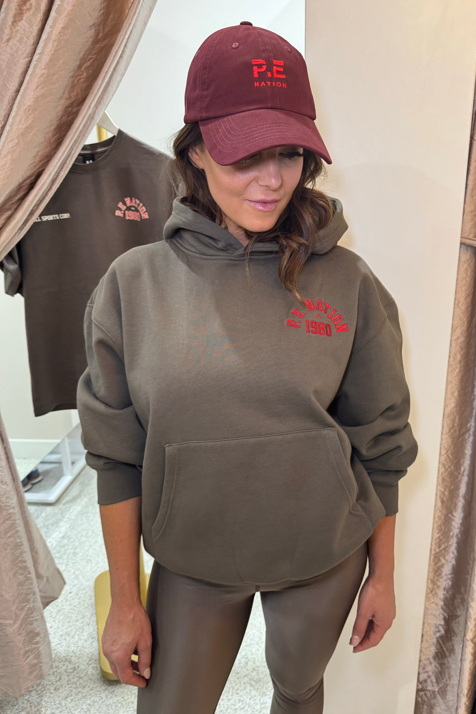 P.E Nation Heads Up Cap | Cabernet / Strawberry