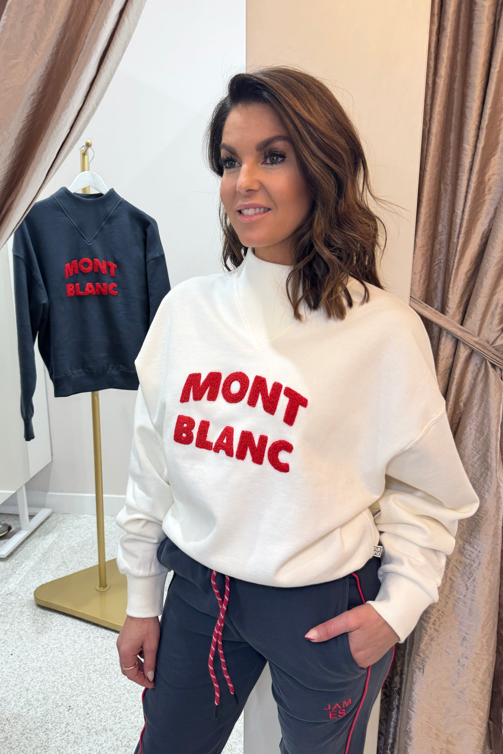 Araminta James Mont Blanc Sweatshirt | Coconut