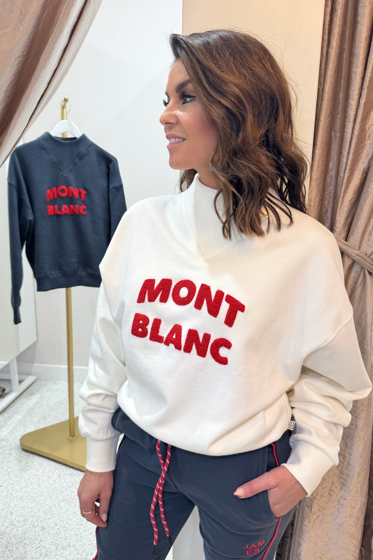 Araminta James Mont Blanc Sweatshirt | Coconut