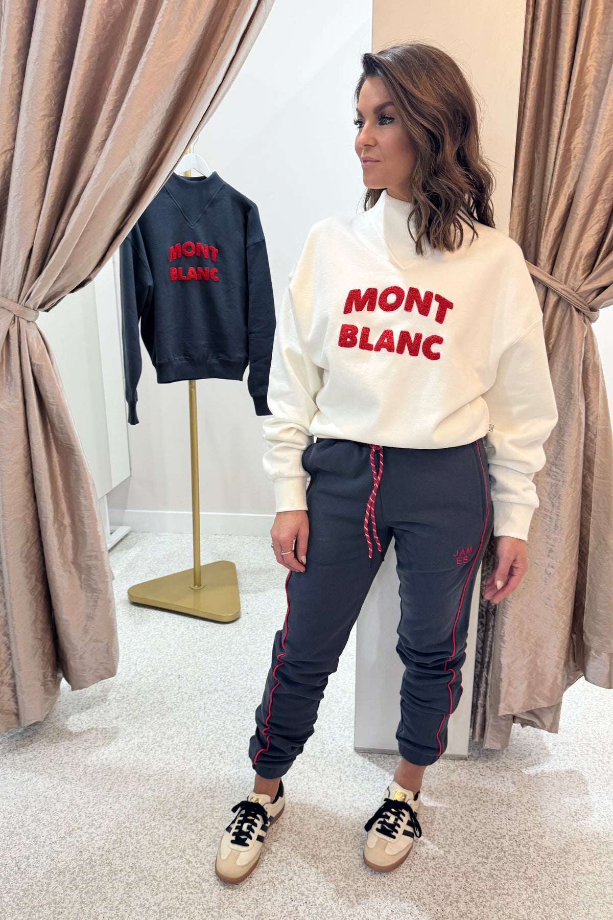 Araminta James Mont Blanc Sweatshirt | Coconut