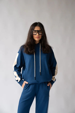 Araminta James 1984 Hoodie | Estate Blue