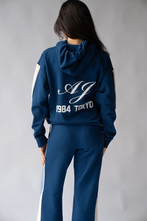 Araminta James 1984 Hoodie | Estate Blue