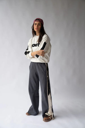 Araminta James Tokyo Sweatshirt | Warm White