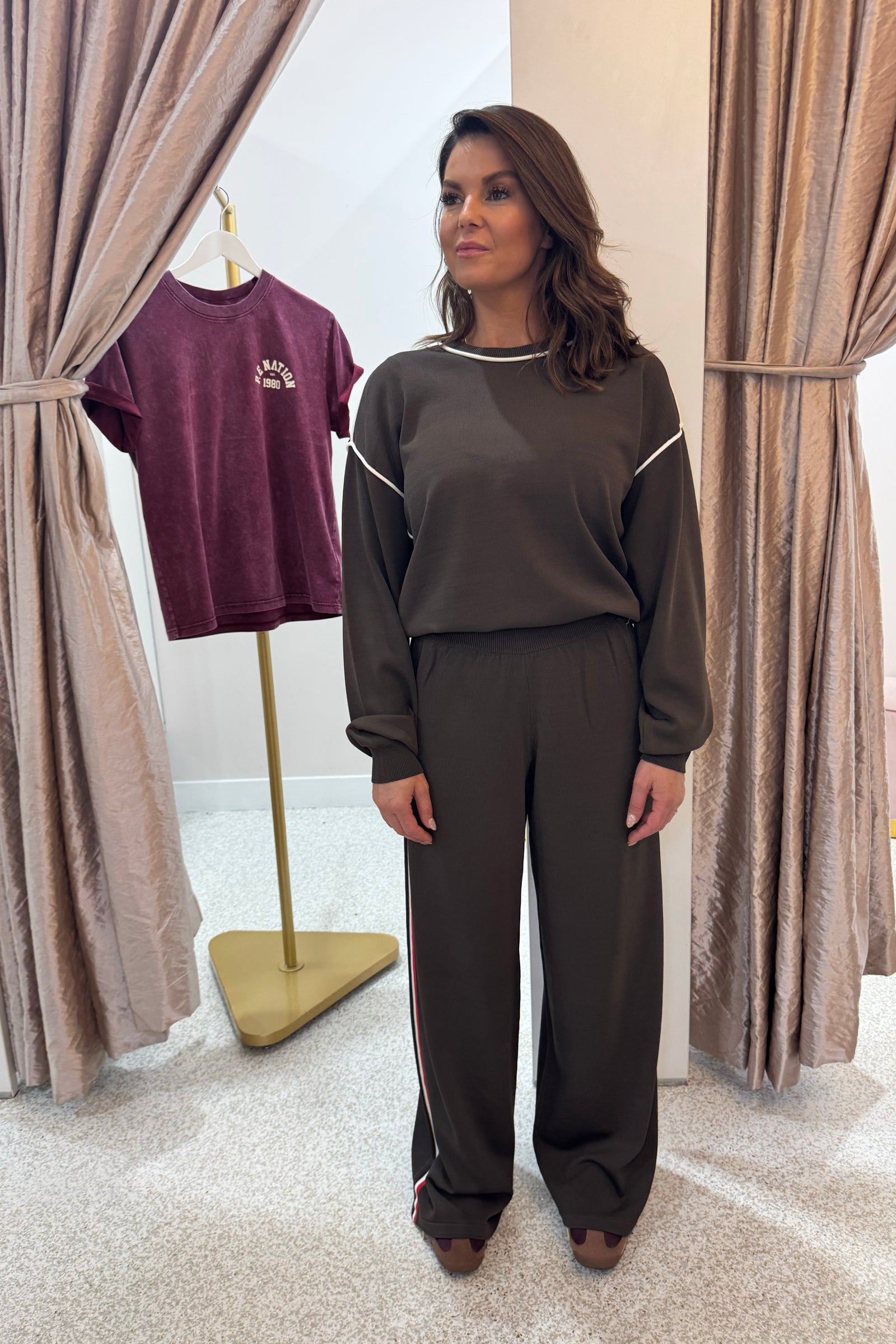 P.E Nation Retreat Sweater | Major Brown