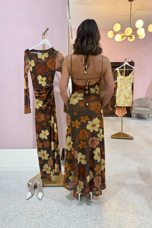 Hansen & Gretel Odessa Maxi Dress | Moss Floral