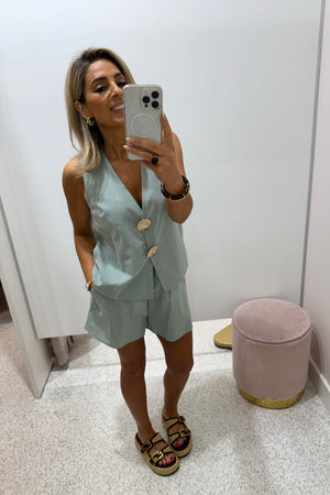 Chosen By Fifi & Annie The Santa Cruz Vest Set | Sage