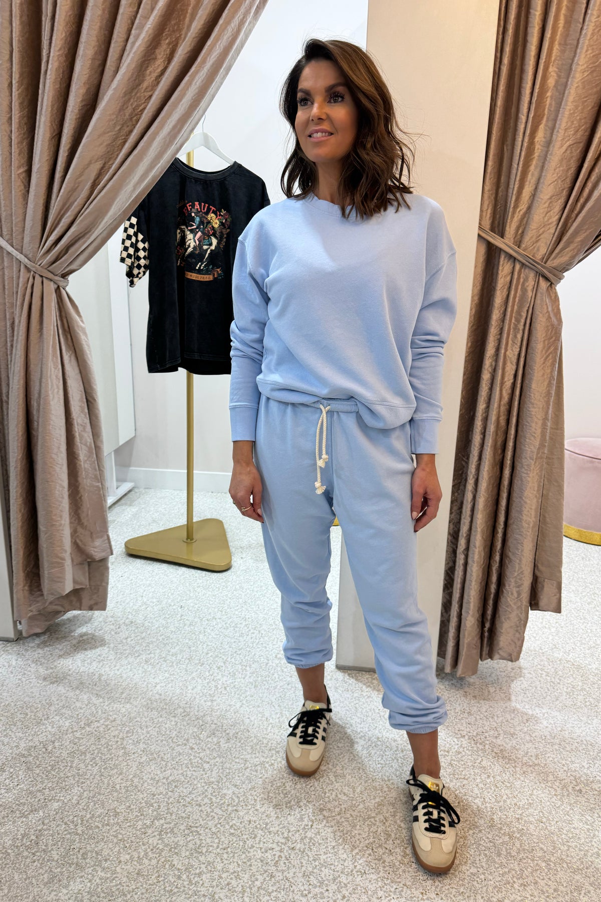 Perfect White Tee Tyler Pullover Sweatshirt | Sky Blue