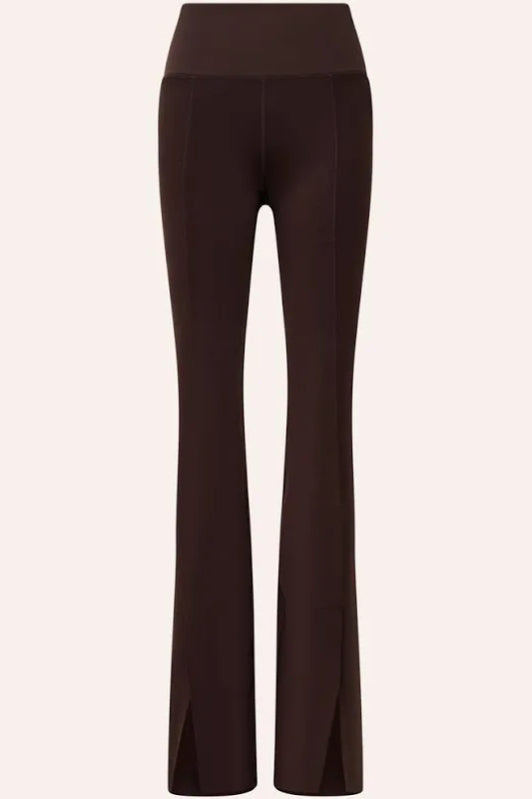 P.E Nation Elevation Flare Legging | Espresso