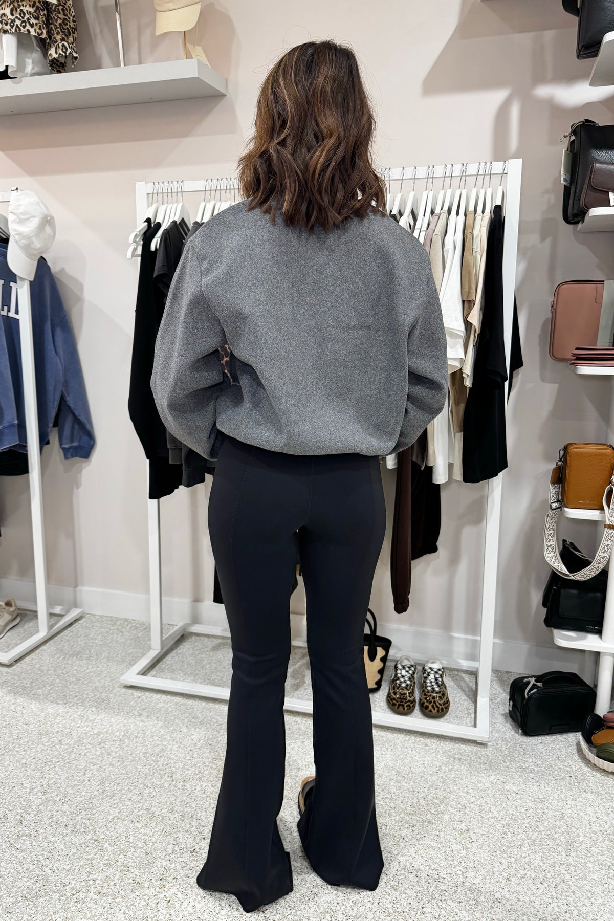 P.E Nation Elevation Flare Legging | Black