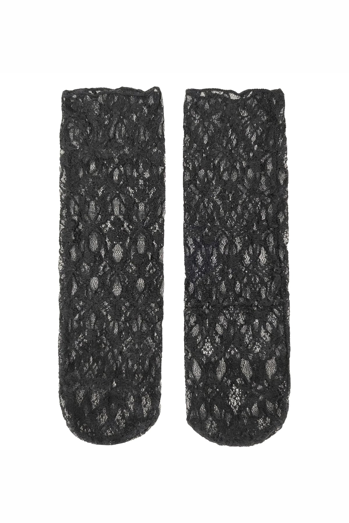 Petit Moments Lace Flower Socks | Black