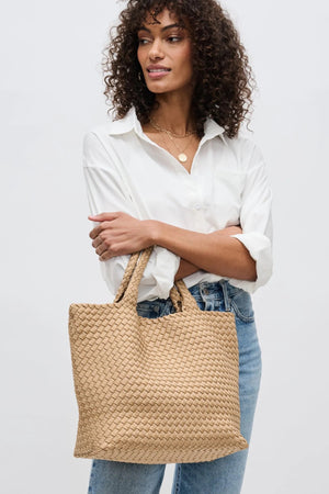 Sol And Selene Skys The Limit Medium Bag | Nude