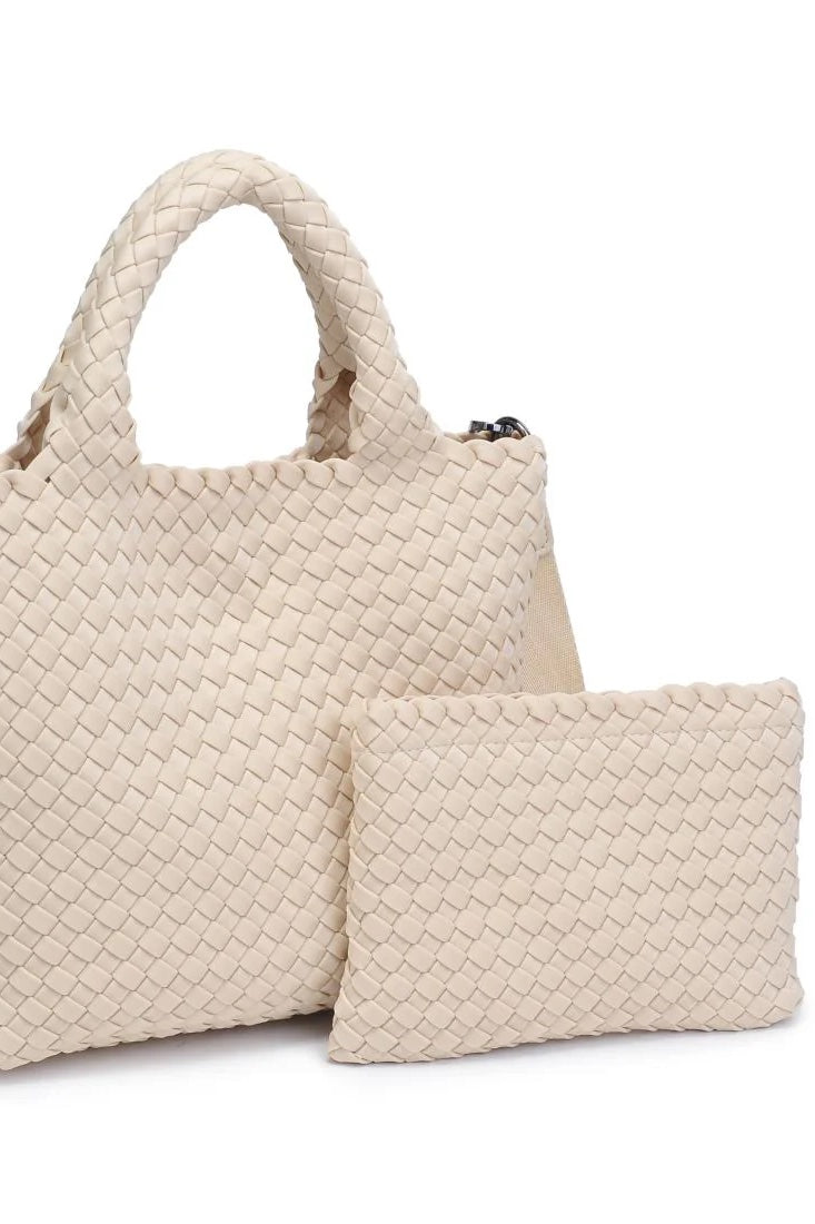 Sol And Selene Skys The Limit Small Bag | Cream