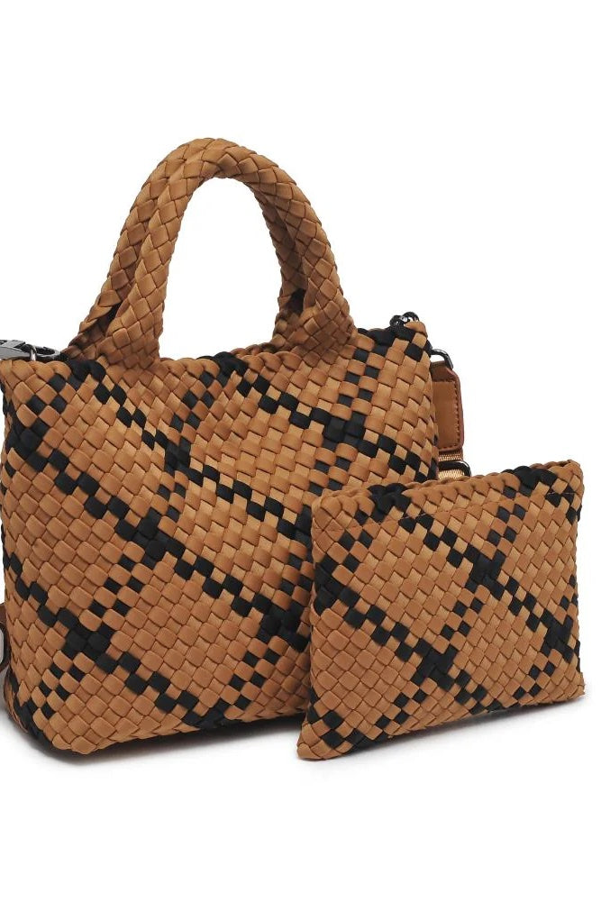 Sol And Selene Skys The Limit Small Bag | Sand / Black