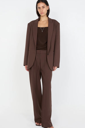 Bec + Bridge Jude Blazer | Chocolate