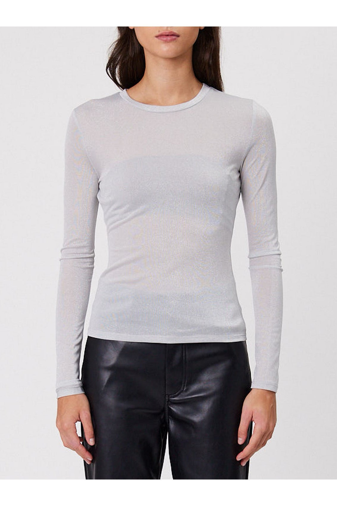 Remain Phoebe Long Sleeve Top | Ash