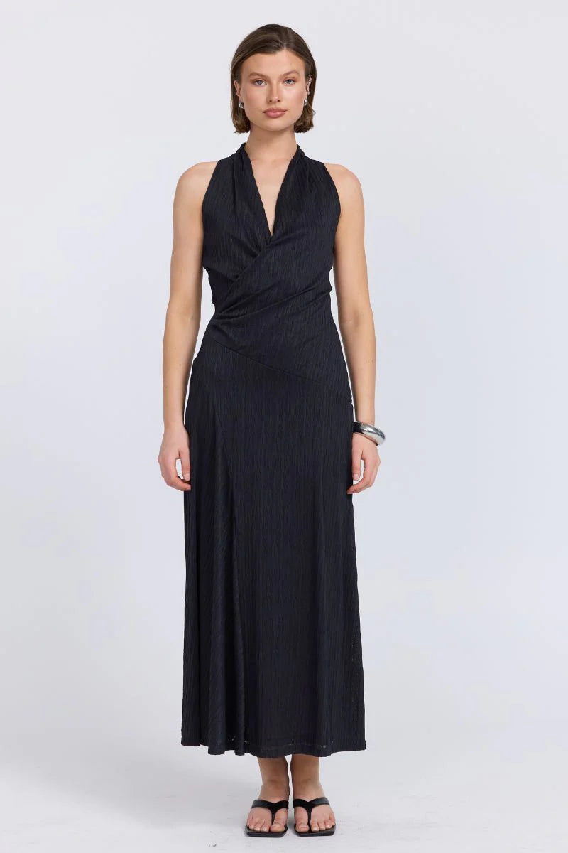 Sovere Nostalgia Mesh Dress | Black