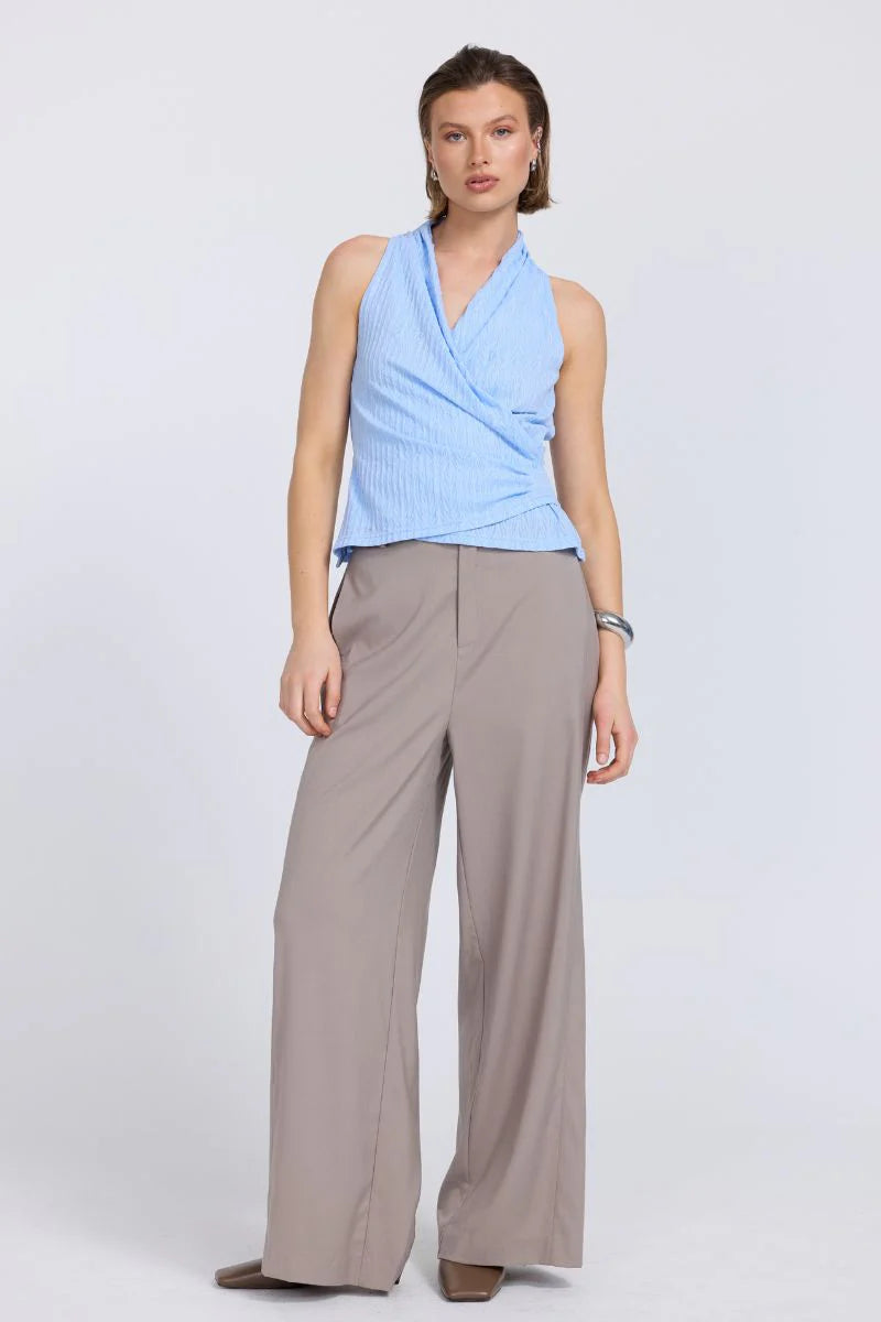 Sovere Nostalgia Mesh Top | Sky