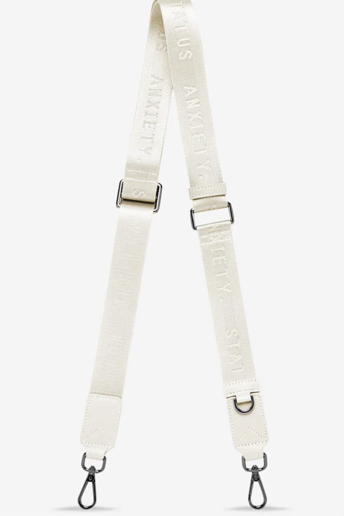 Status Anxiety Thin Bag Strap | Chalk